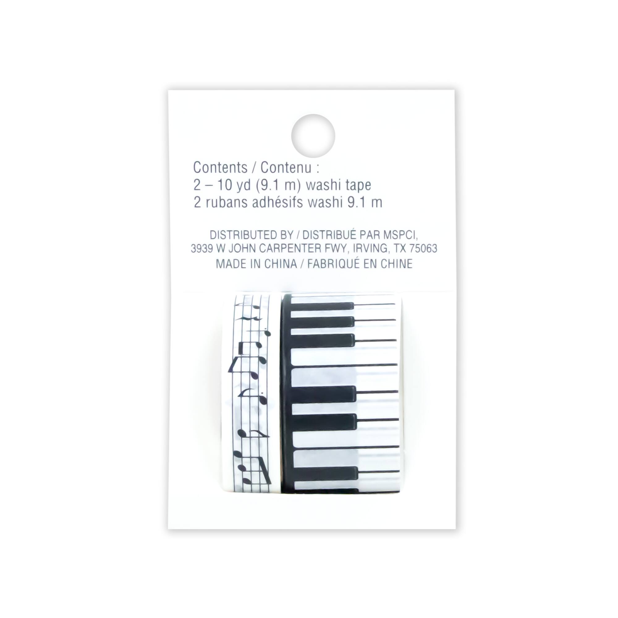 Piano Crafting Washi Tape Set by Recollections™